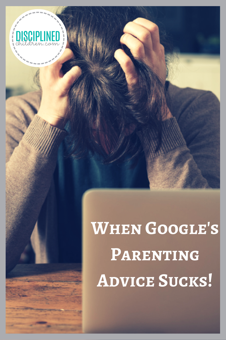What to do when Google's parenting advice doesn't exactly make the situation better. 