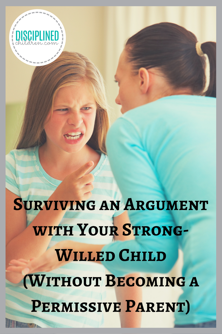 Avoid the constant #powerstruggles with your strong-willed child without being a permissive #parent