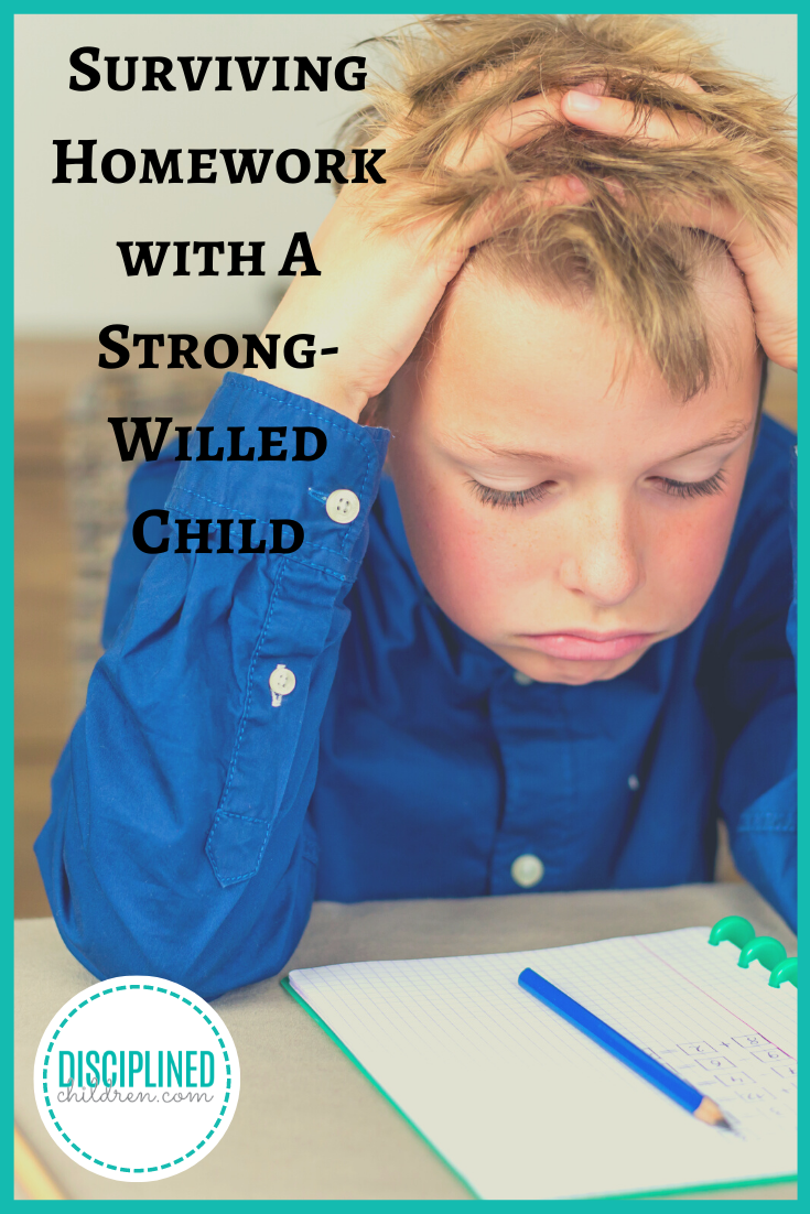 Surviving Homework with a Strong-Willed Child
